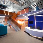 Exactaform reception area lighting