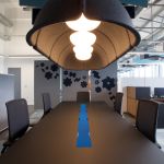 Exactaform meeting space lighting