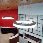 Swinhay House hanging circle lights